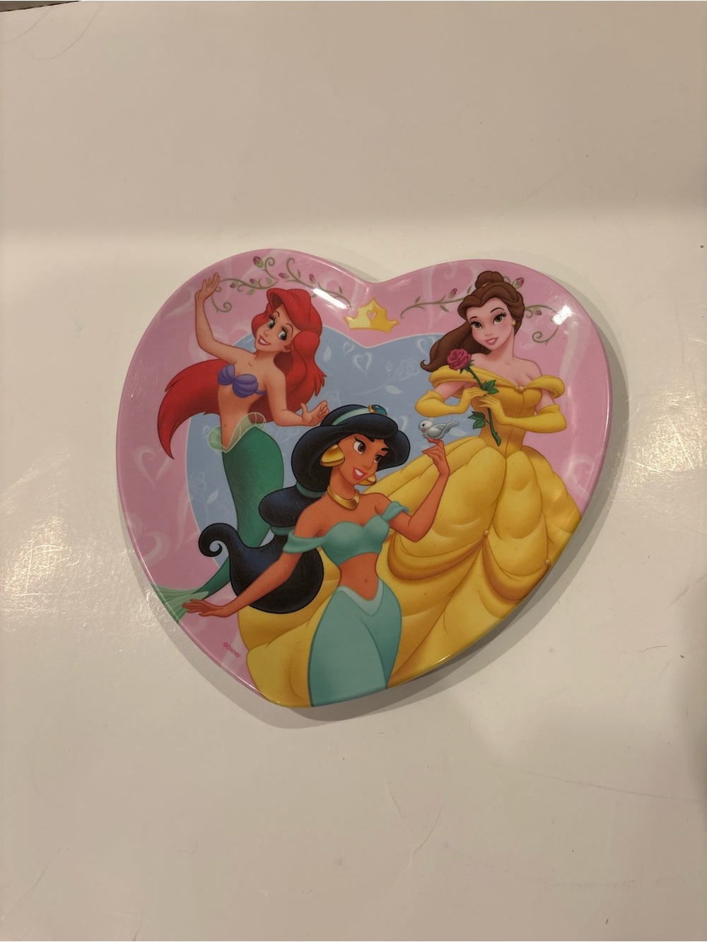 Disney Princess Plastic Plate